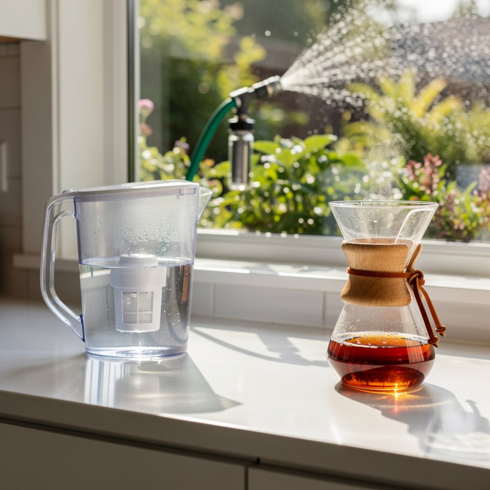 Filterkoker en tuinwaterfilter