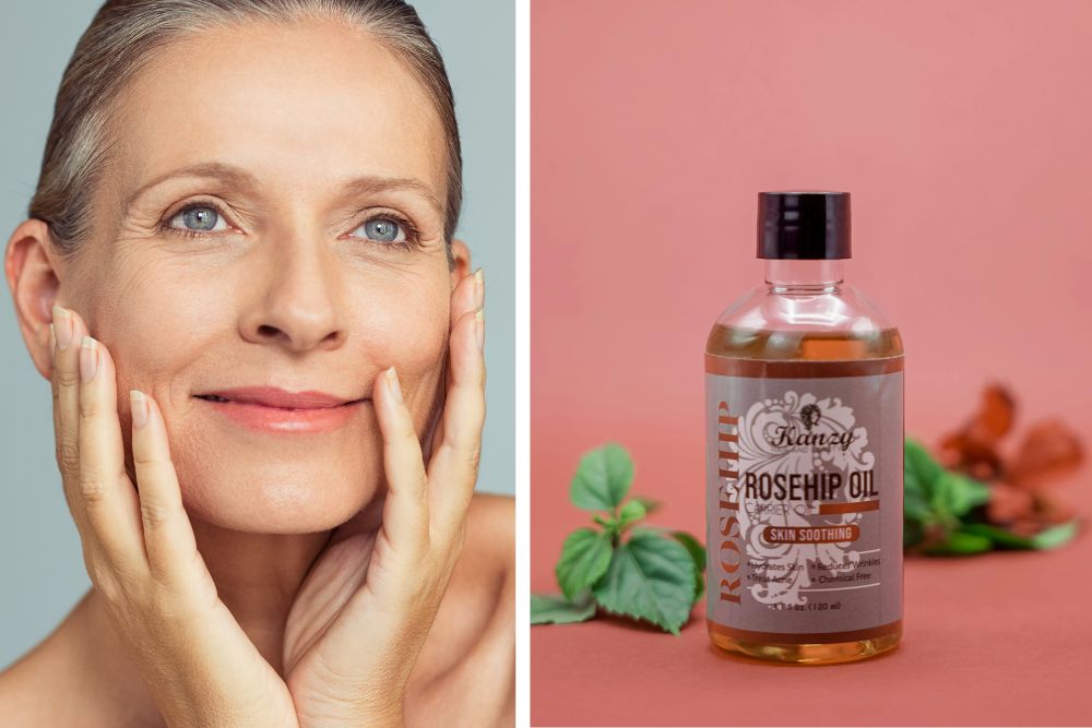 Luxe verzorgende gezichtsolie voor de rijpere huid met rozenolie