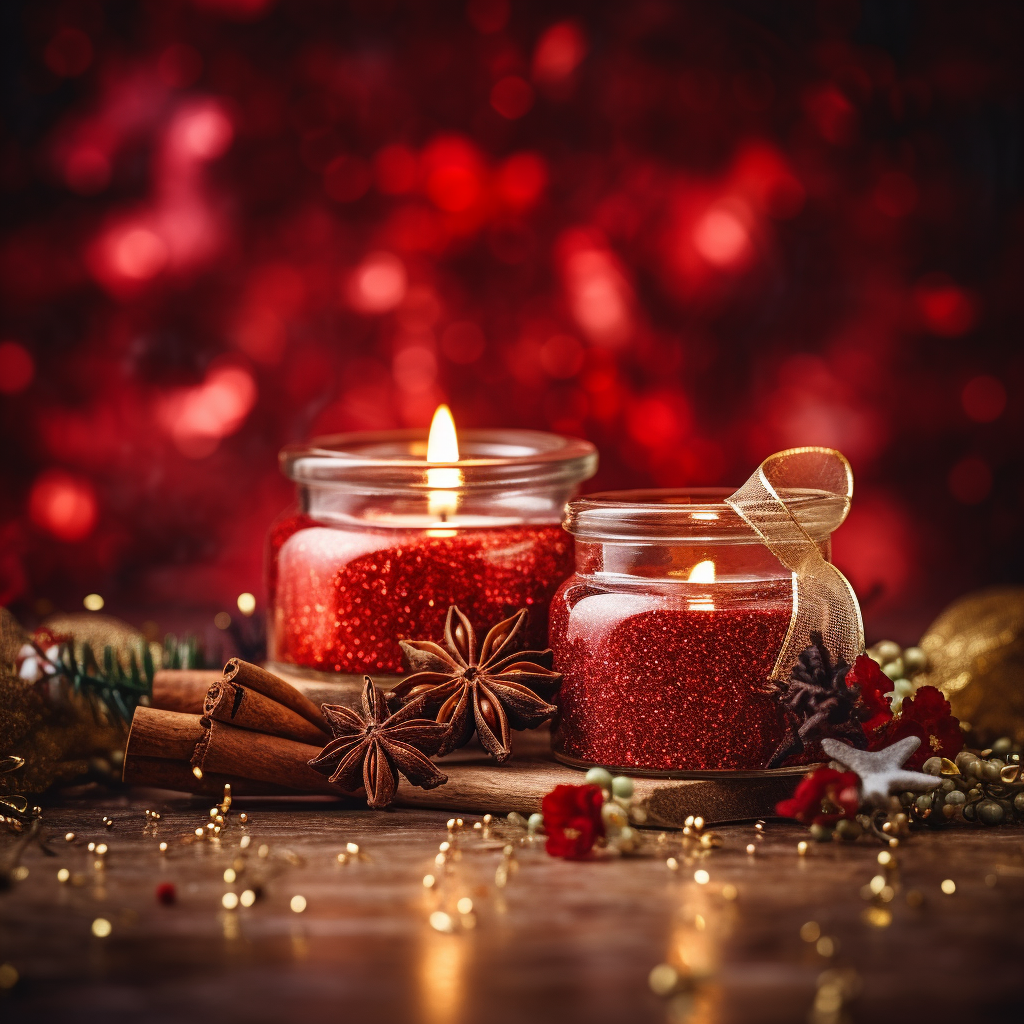 Kerstkaarsen thuis maken